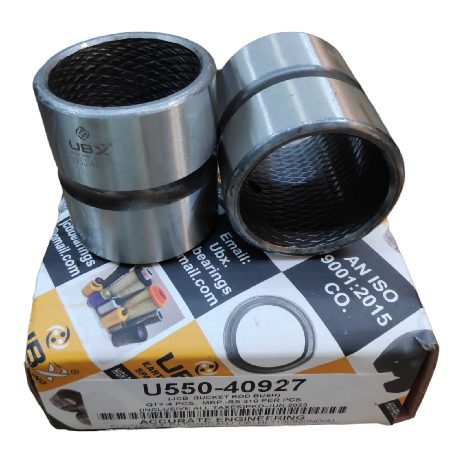 Bucket Rod Bush U550-40927 — JCB 3DX