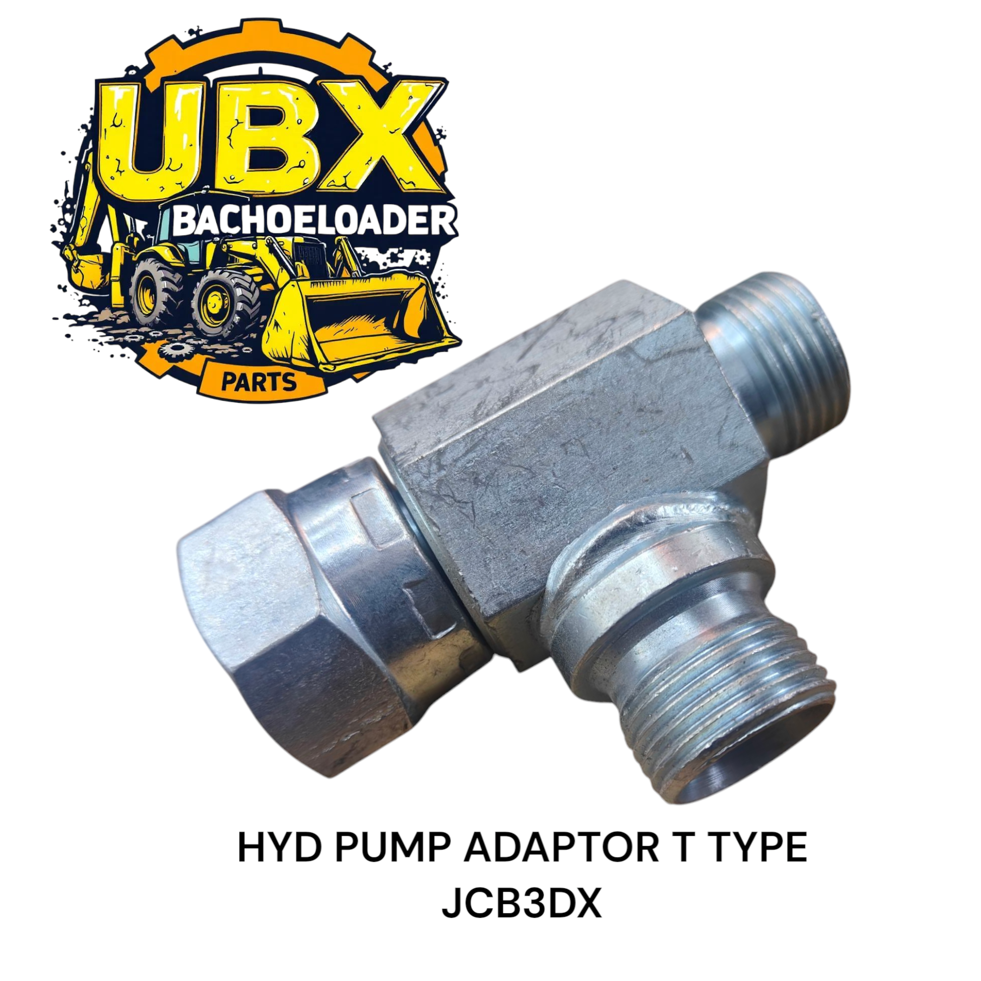 Hyd Pump Adaptor T Type — JCB 3DX