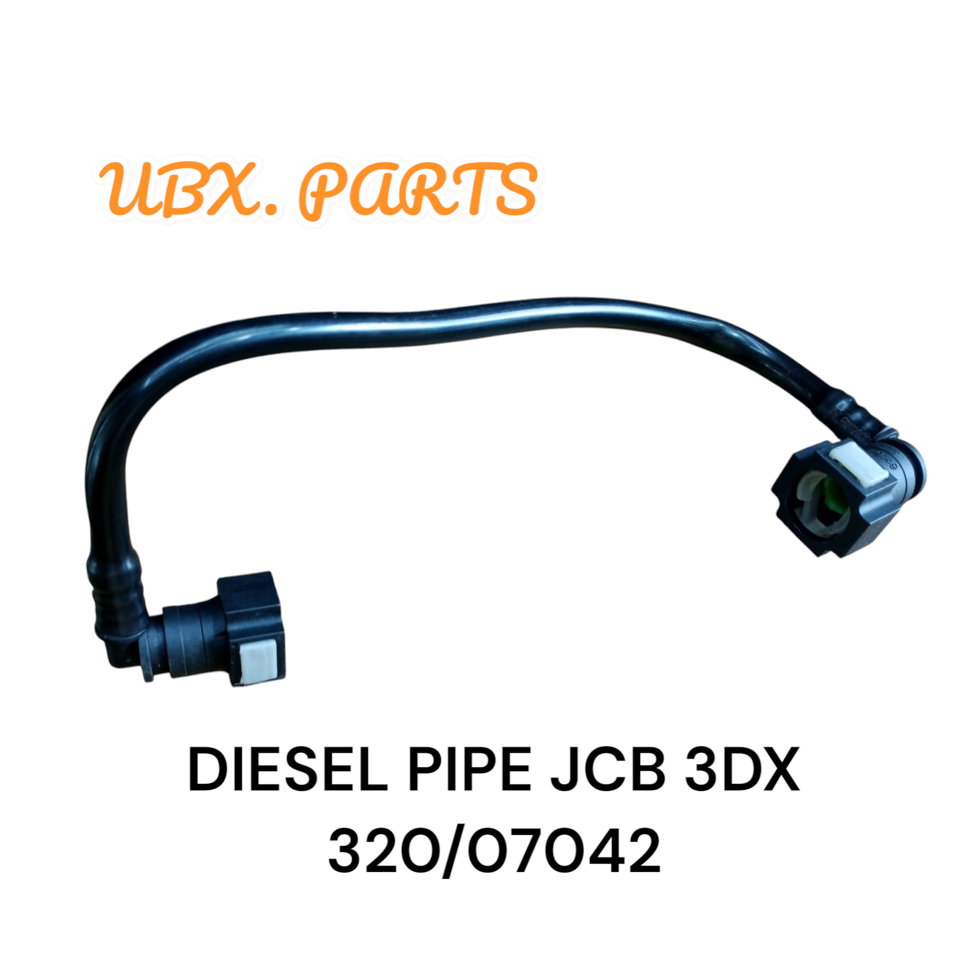 Diesel Pipe 320-07042 — JCB 3DX