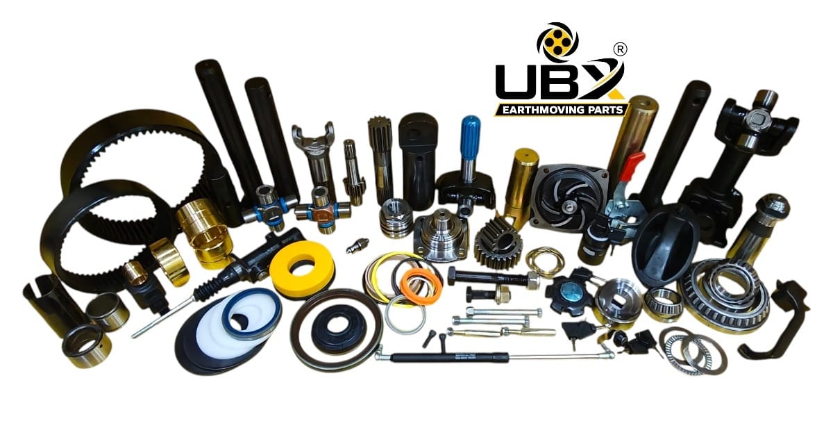 UBX Earthmoving Parts — wide range of JCB spare parts, bearings, bushings, seals and hydraulic components
