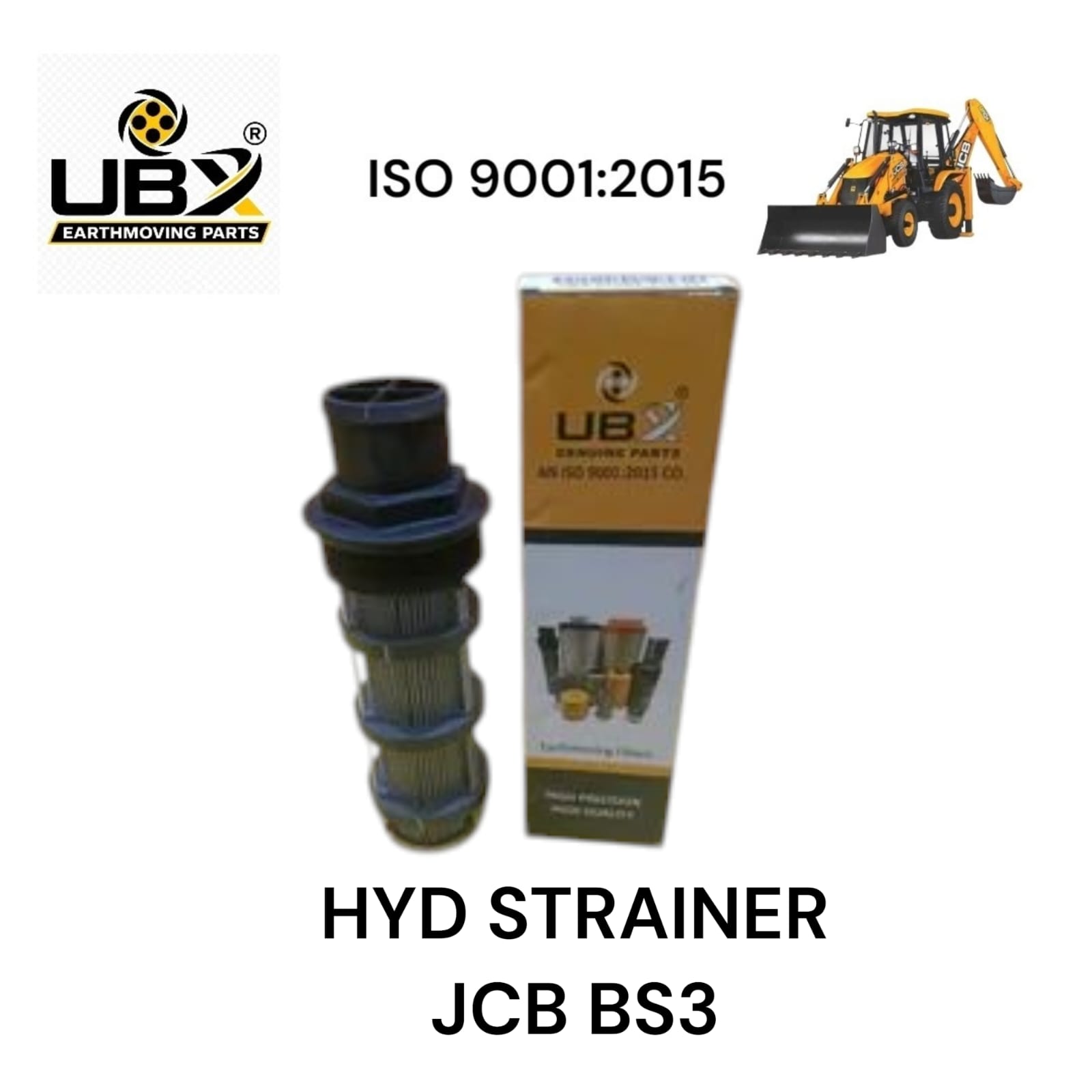 Hydraulic Strainer — JCB 3DX BS3