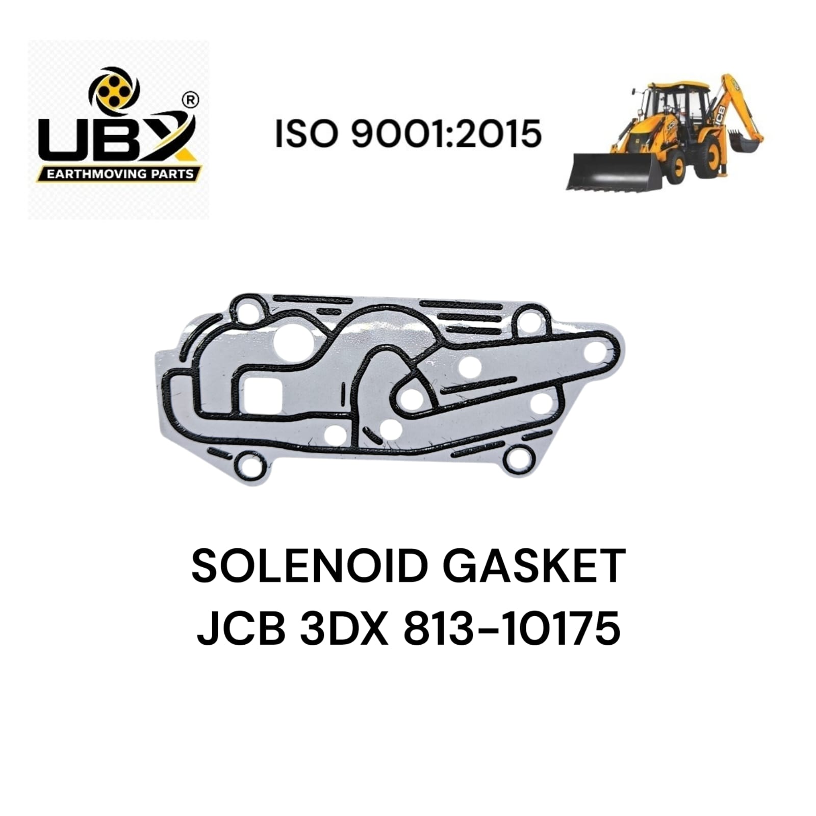 Solenoid Gasket 813-10175 — JCB 3DX