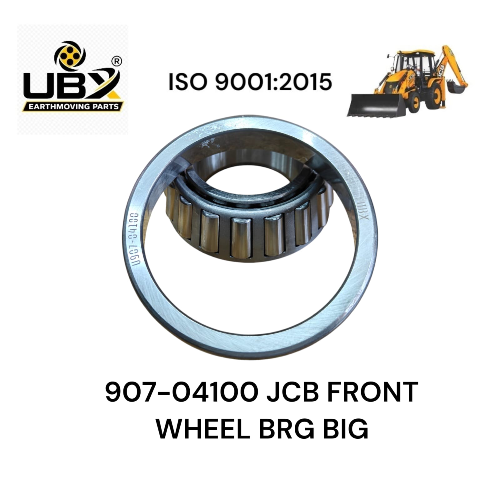 907-04100 JCB Front Wheel Hub Bearing Big