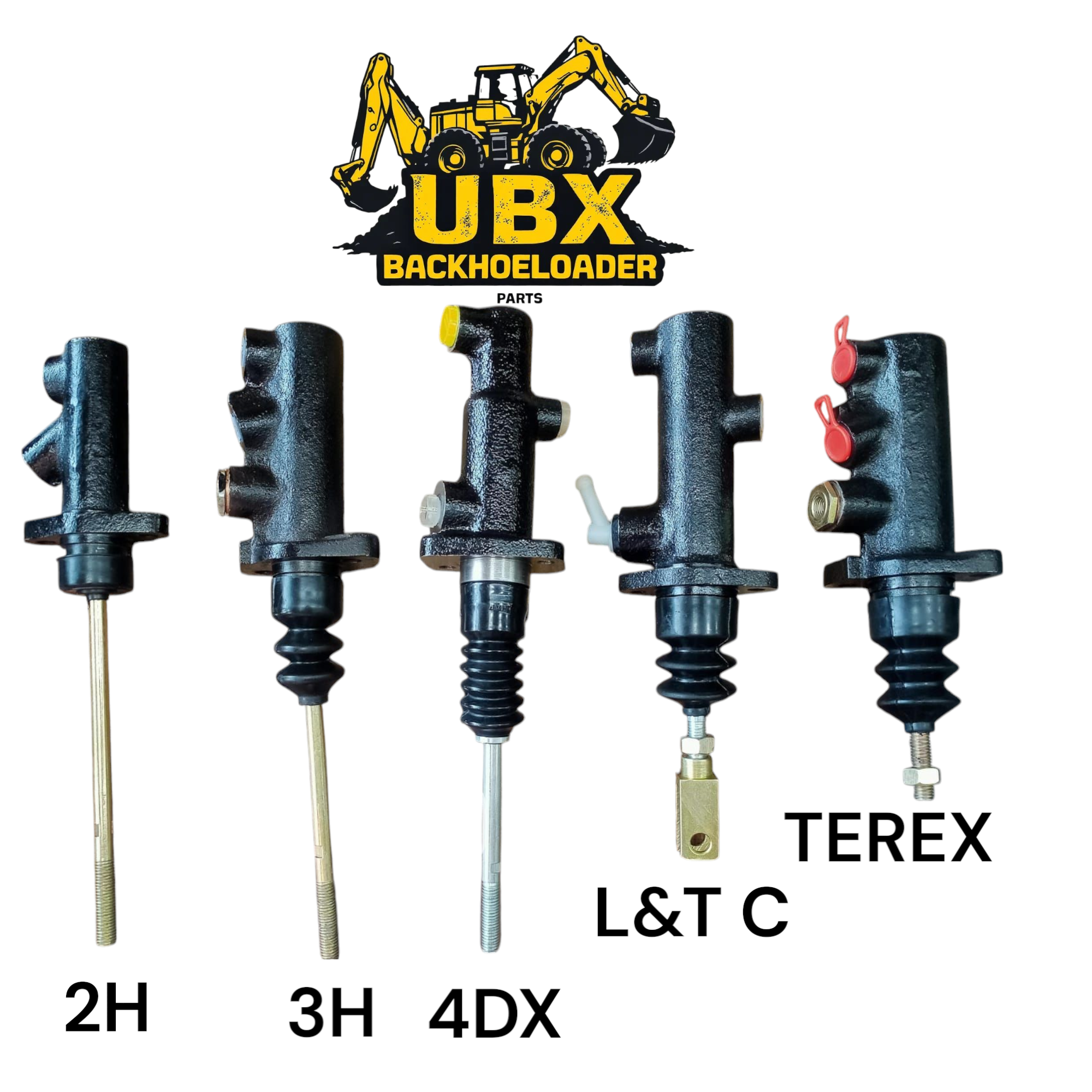Master Cylinder — JCB 2H / 3H / 4DX / L&T Case / Terex