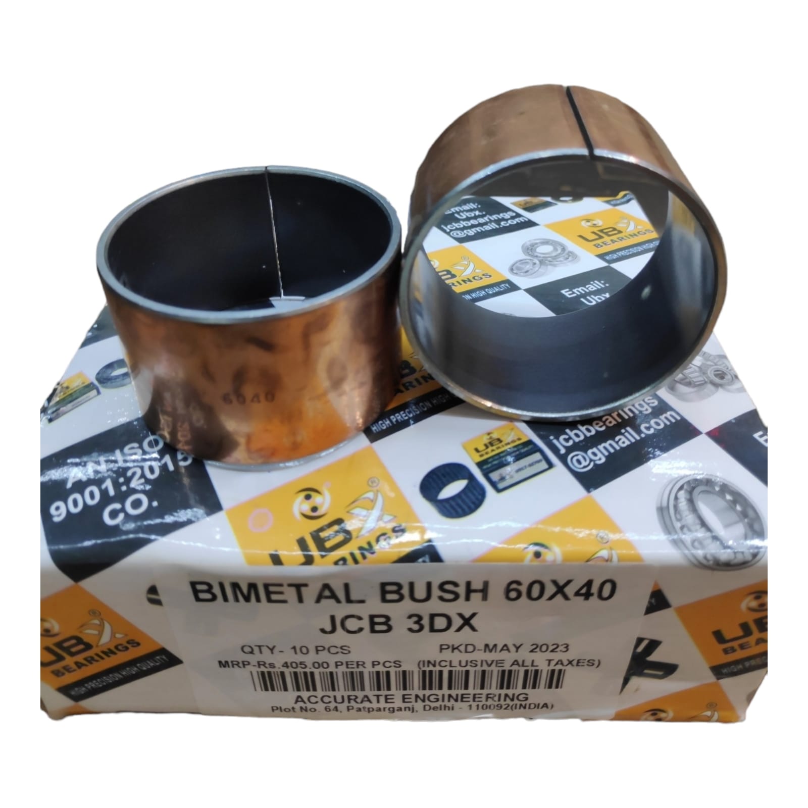 Bimetal Bush 60x40mm — JCB 3DX