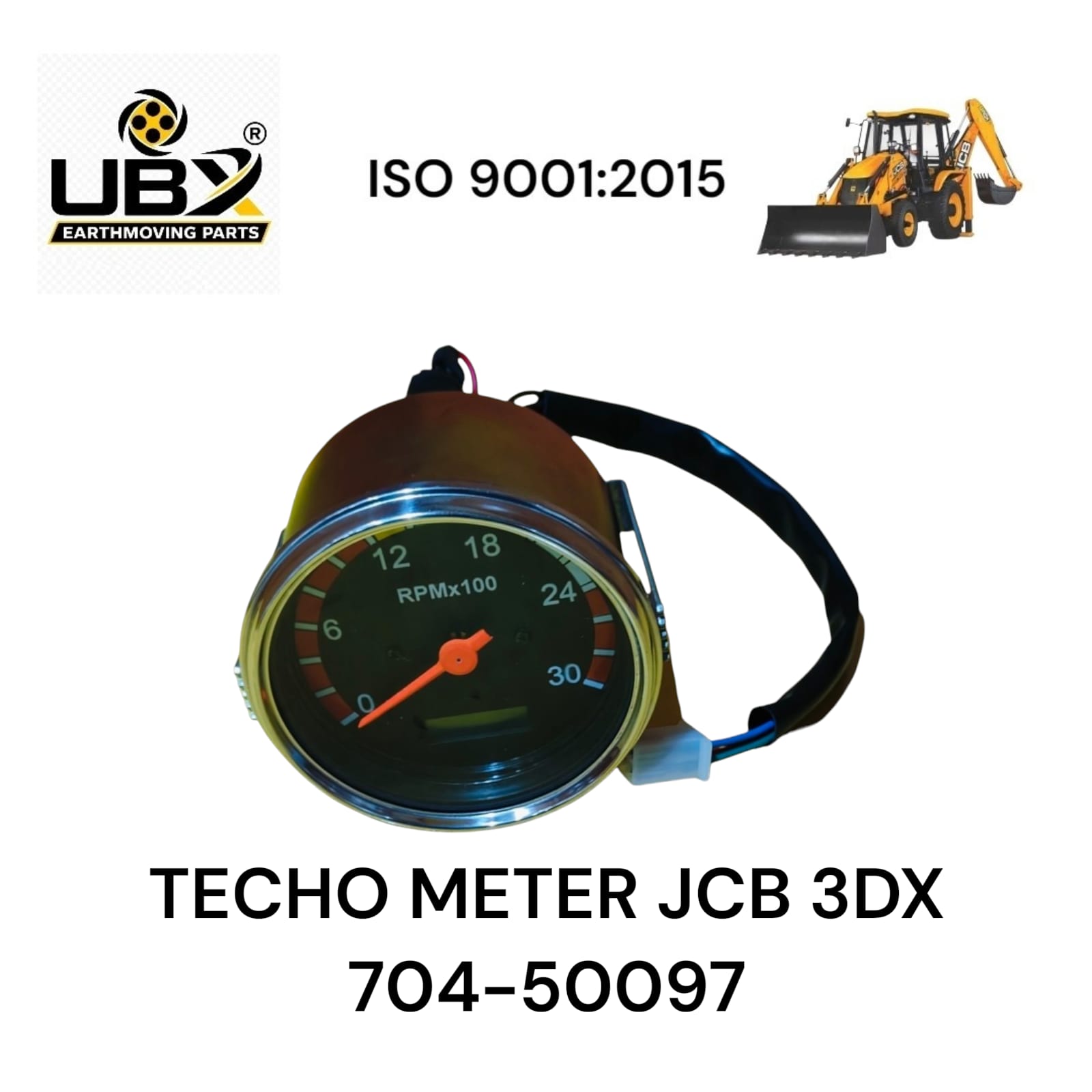 Tacho Meter 704-50097 — JCB 3DX