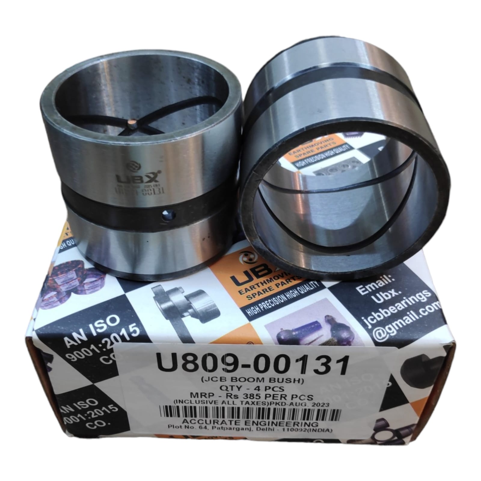 Boom Rod Bush U809-00131 — JCB 3DX