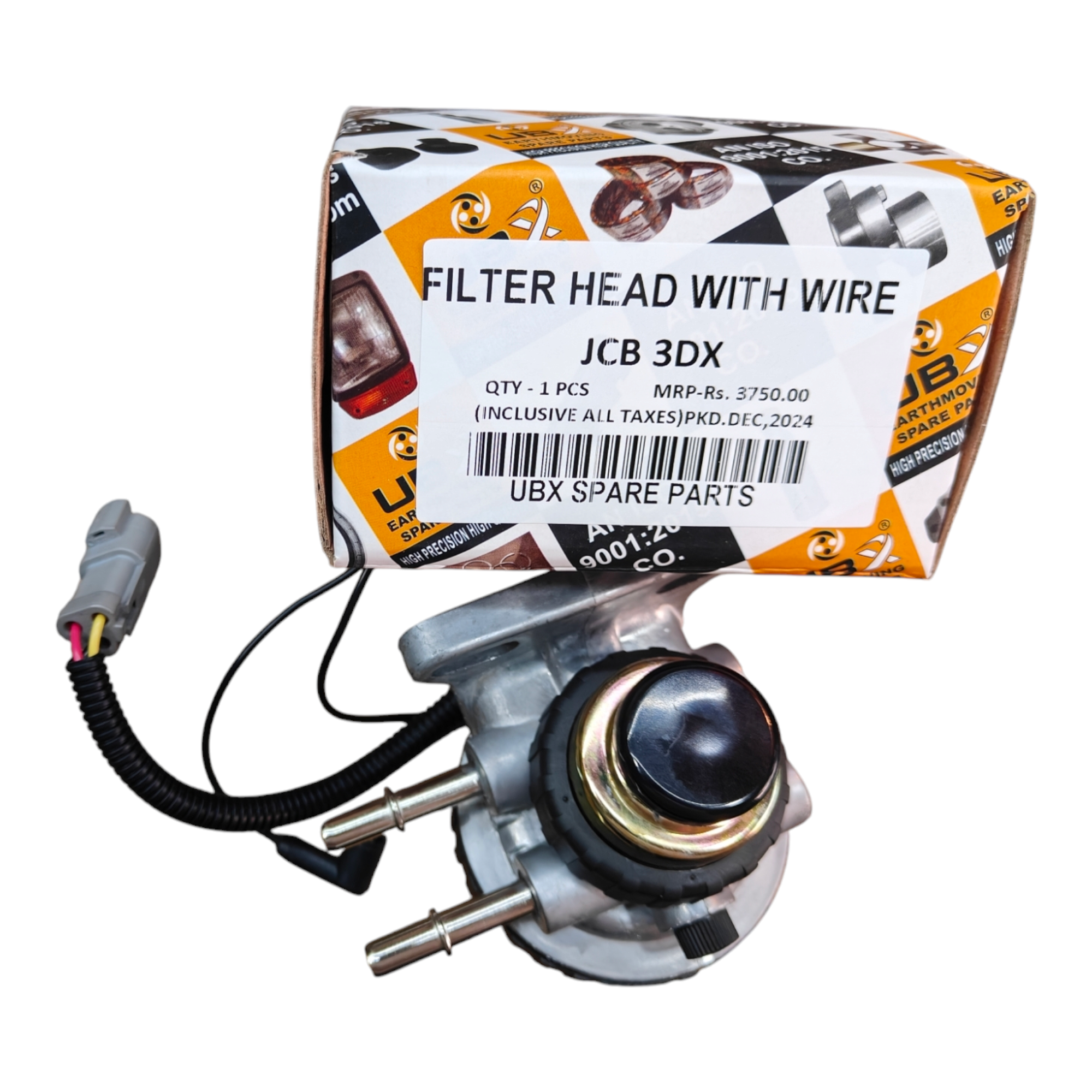 Filter Head with Wire — JCB 3DX